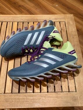 Adidas SpringBlade Razor G97688 Gray/purple Running Women's Shoes Size 6.5